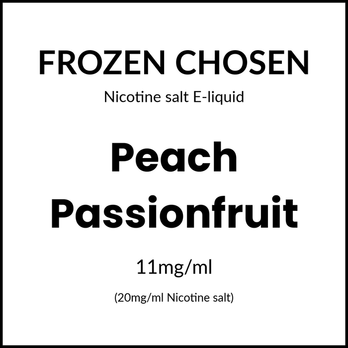 FROZEN CHOSEN - PEACH PASSIONFRUIT 30ml/20mg