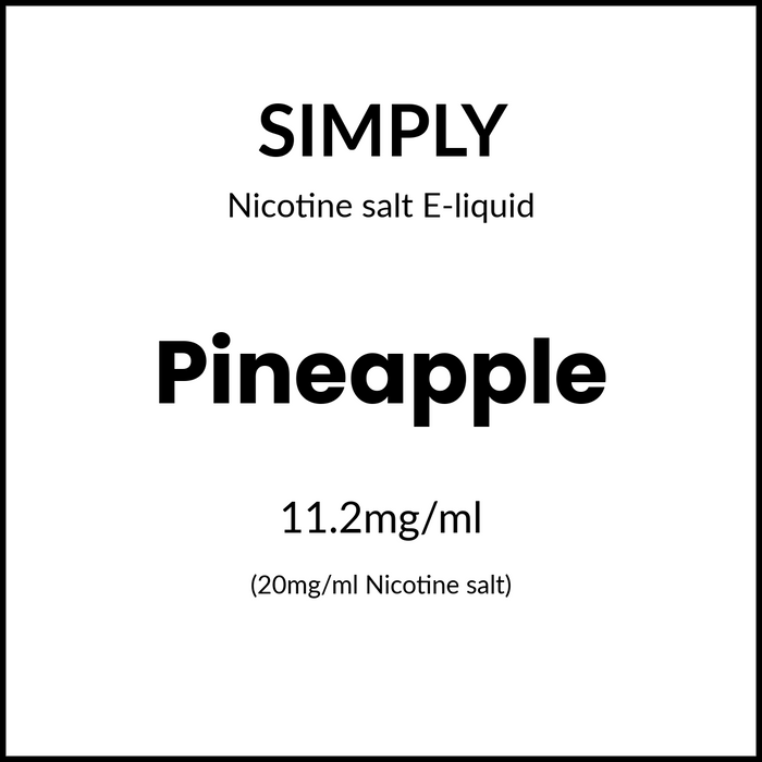 Simply Salts - Pineapple 30ml/20mg