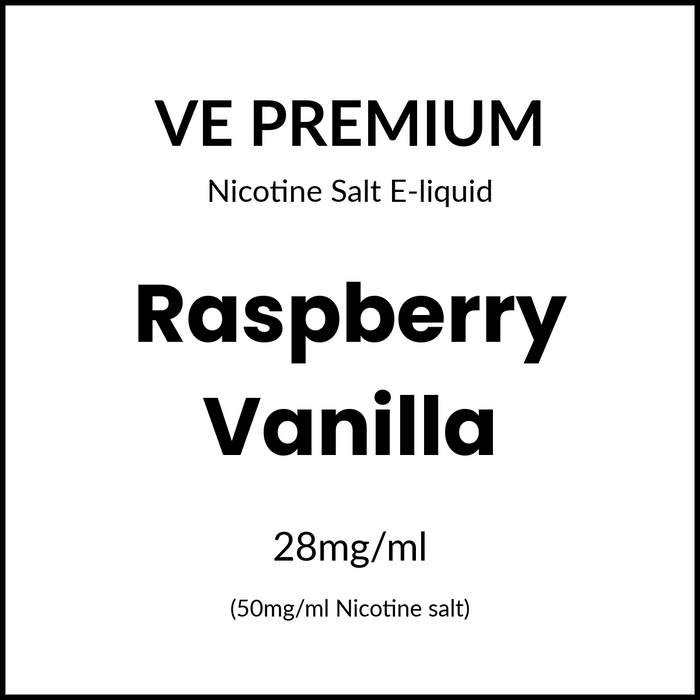 VE Salts - Raspberry Vanilla  30ml/50mg
