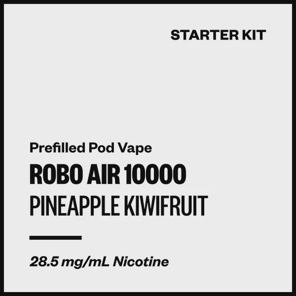 ROBO AIR 10000 - Pineapple Kiwifruit (Starter Kit)