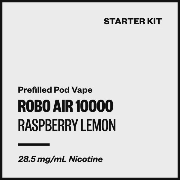 ROBO AIR 10000 - Raspberry Lemon (Starter Kit)