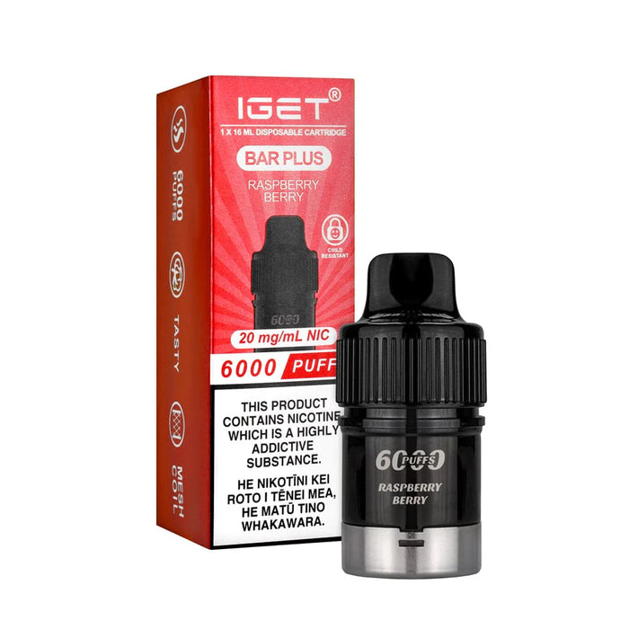 Iget Bar Plus Pod - Raspberry berry