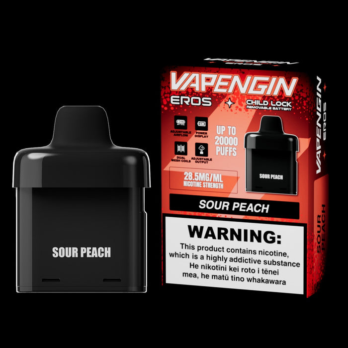 Vapengin Eros 20000 puffs POD Sour Peach