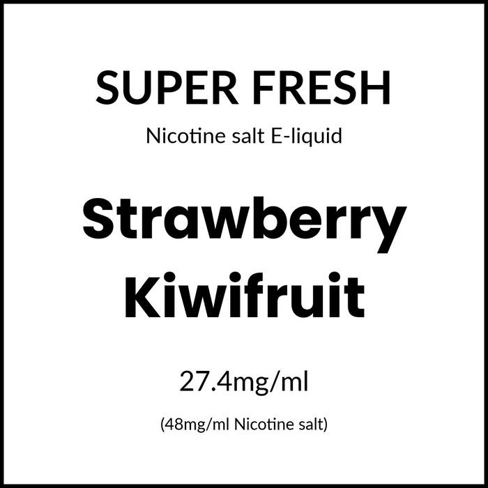 Super Fresh Salts - Strawberry Kiwifruit 48mg/30ml