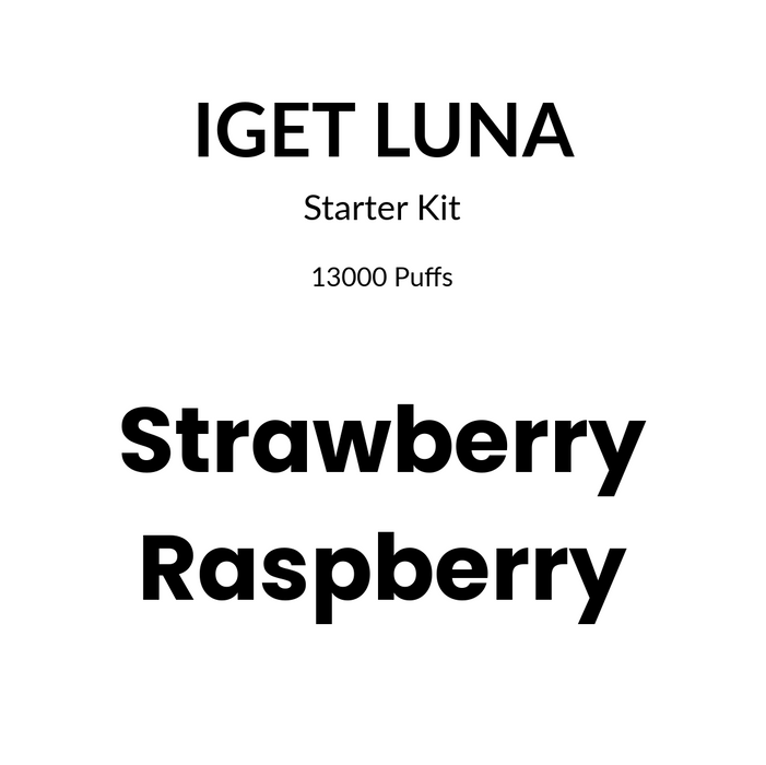Iget Luna 13000 Kit - Strawberry Raspberry