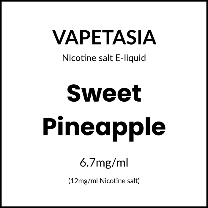 Vapetasia Killer Sweets Salts - Sweet Pineapple 30ml/12mg