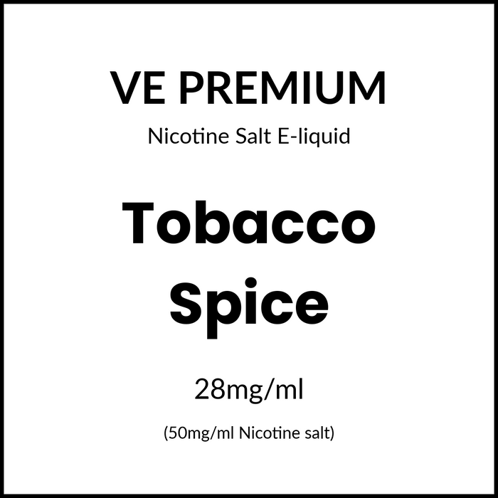 VE Salts - Tobacco Spice 30ml /50 mg