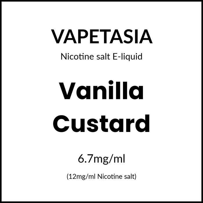 Vapetasia Killer Kustard Salts - Vanilla Custard 30ml/12mg