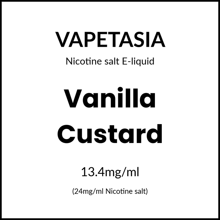 Vapetasia Killer Kustard Salts - Vanilla Custard 30ml/24mg