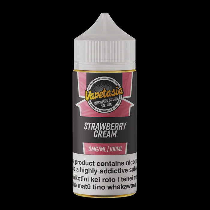 Vapetasia - Strawberry Cream 100ml/3mg