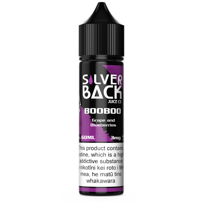 Silver Back - Grape Blueberry (Booboo) 60ml/3mg