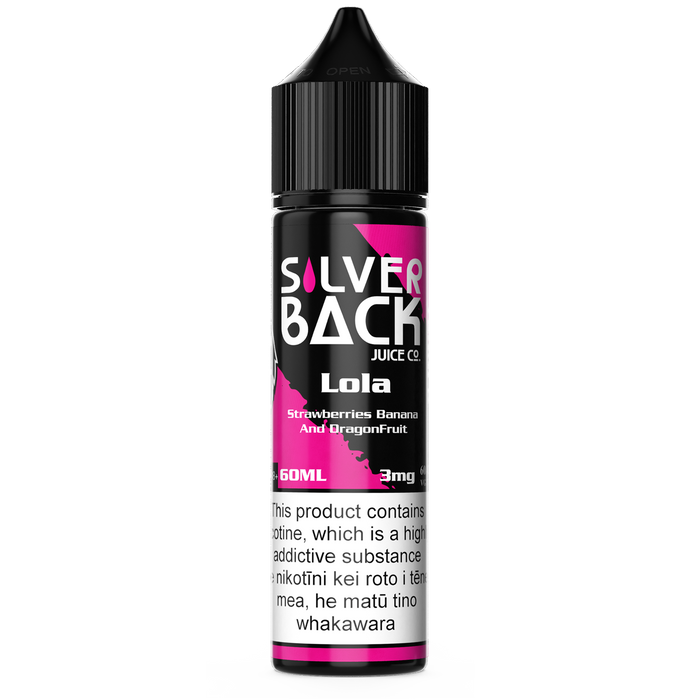Silver Back - Tropical Strawberry (Lola) 60ml/6mg