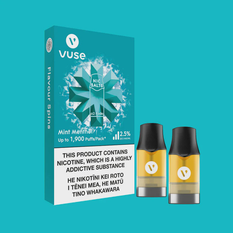 4 Pack Vuse Pods Menthol 5 VUSE Pods - Cucumber (2pk) 4 Pack Vuse Pods Menthol 5 VUSE Pods - Cucumber (2pk)