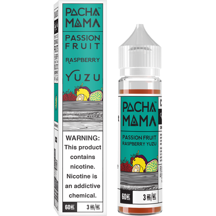 Pachamama - Passion Fruit Raspberry Yuzu 60ml/3mg