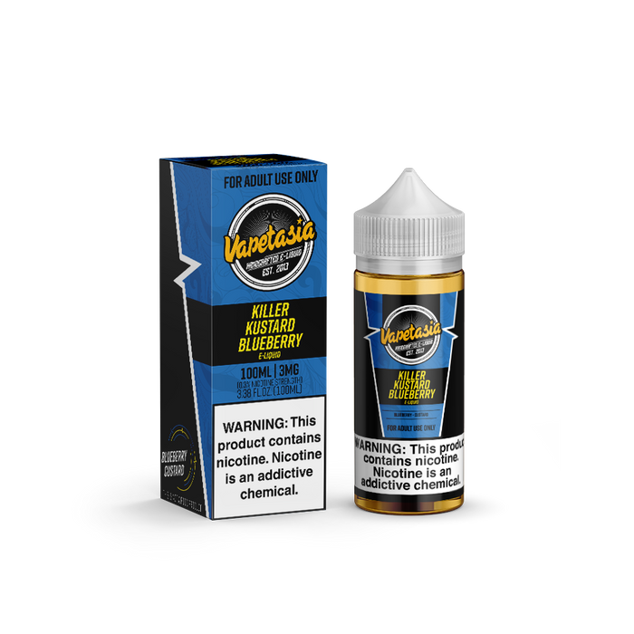 Vapetasia - Killer Kustard Blueberry 60ml/3mg