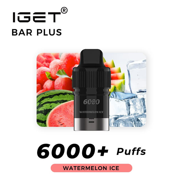 Iget Bar Plus Pod - Watermelon