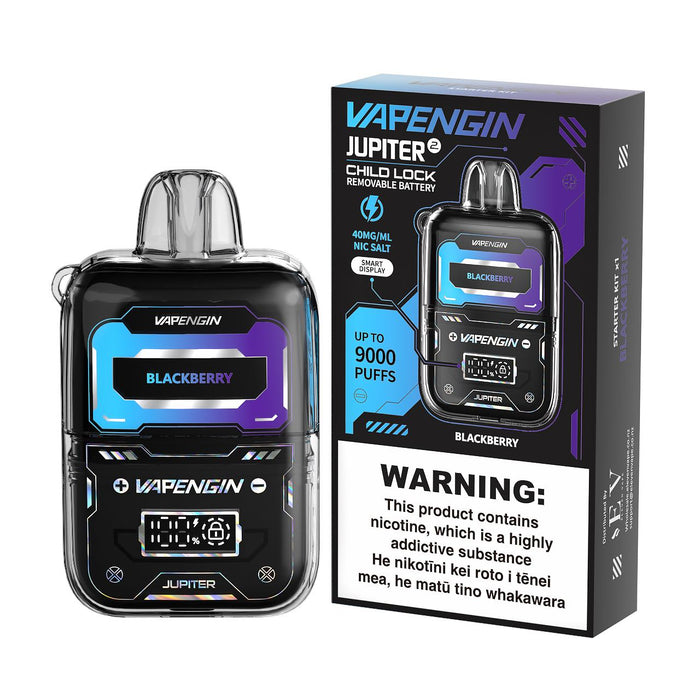 NEW Vapengin Jupiter 2 Starter Kit - Blackberry(Black Ice)