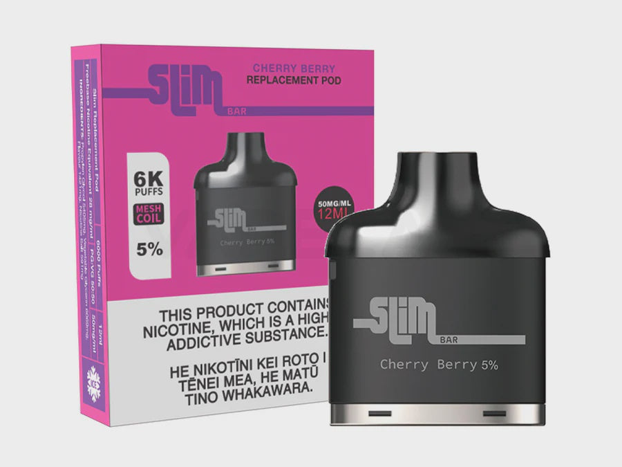 Slim 6000 Pre-filled Replacement Pod-Cherry Berry