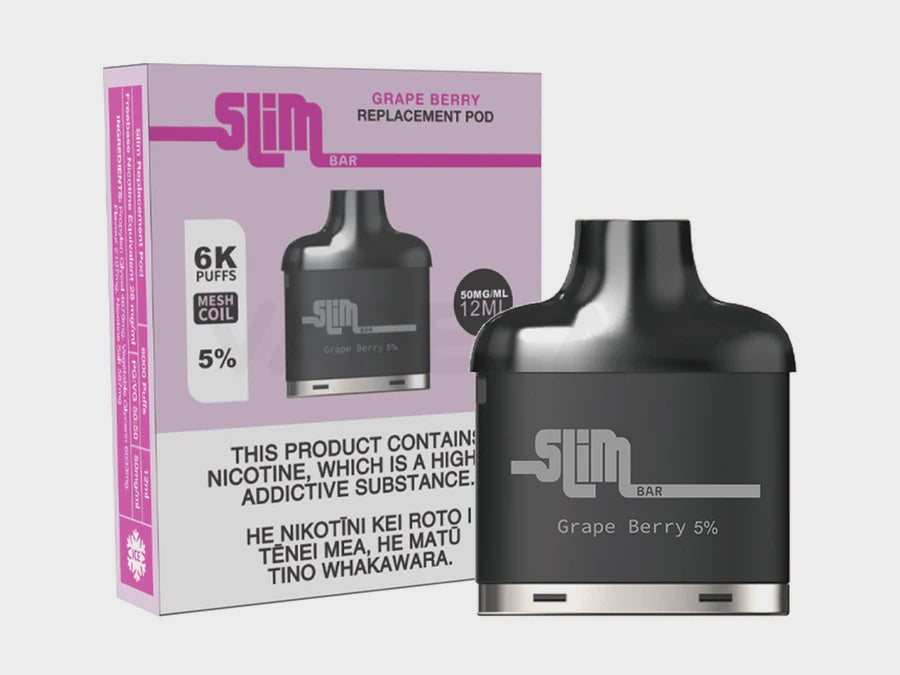 Slim 6000 Pre-filled Replacement Pod-Grape Berry