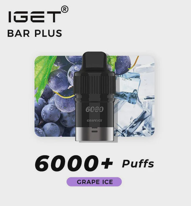 Iget Bar Plus Pod - Grape