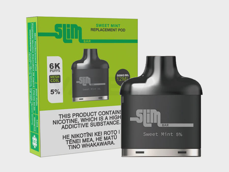 Slim 6000 Pre-filled Replacement Pod-Sweet Mint