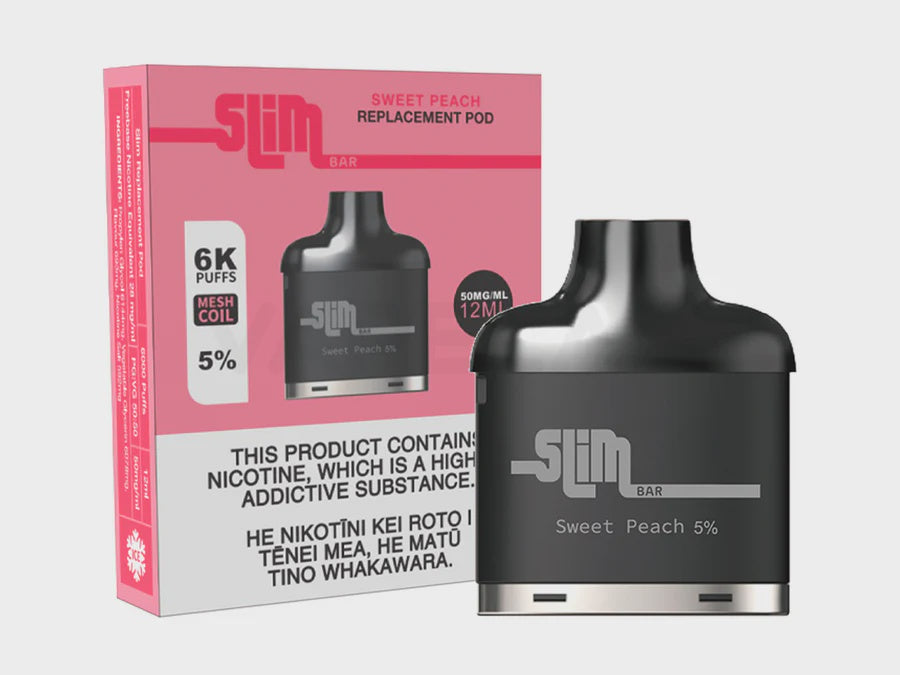 Slim 6000 Pre-filled Replacement Pod-Sweet Peach
