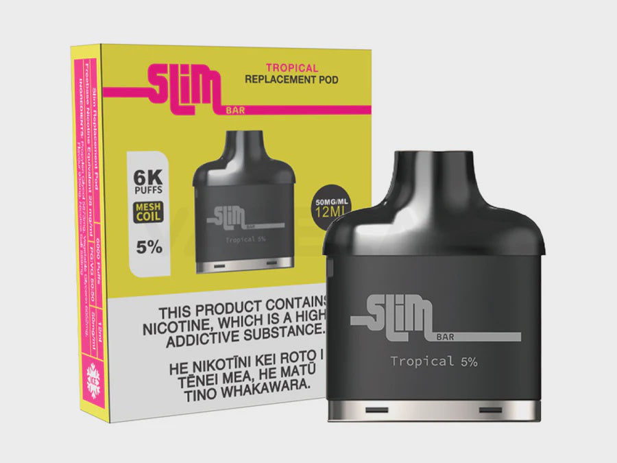 Slim 6000 Pre-filled Replacement Pod-Tropical