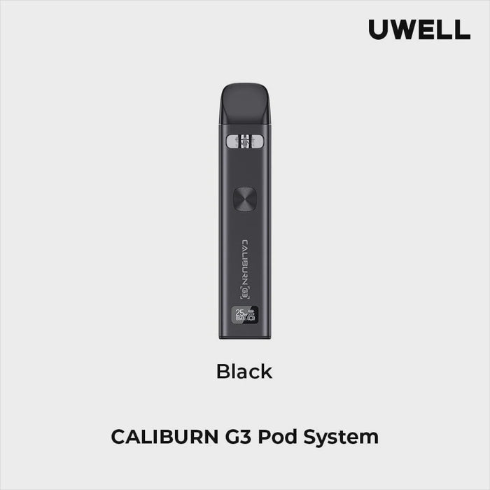 Uwell - Caliburn G3 Pod Kit (Compliant) Black