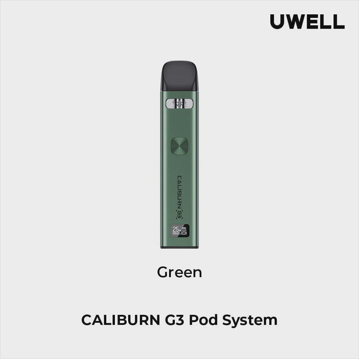 Uwell - Caliburn G3 Pod Kit (Compliant) Green