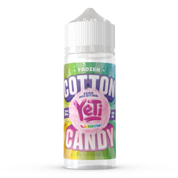 Yeti Frozen Cotton Candy - Rainbow 100ml/3mg